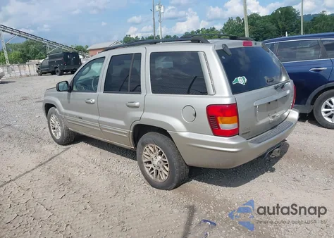 2004 Jeep Grand Cherokee Limited from USA, damaged, VIN 1J8GW58N04C227468